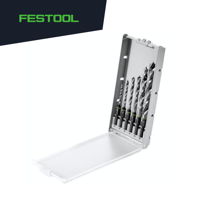 페스툴 드릴비트세트 목재용 BKS SYS3 D3-10 CE/W (577396) [ CENTROTEC / FESTOOL ]