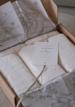 프리미엄 호텔 타월 5p + 선물 상자 포장