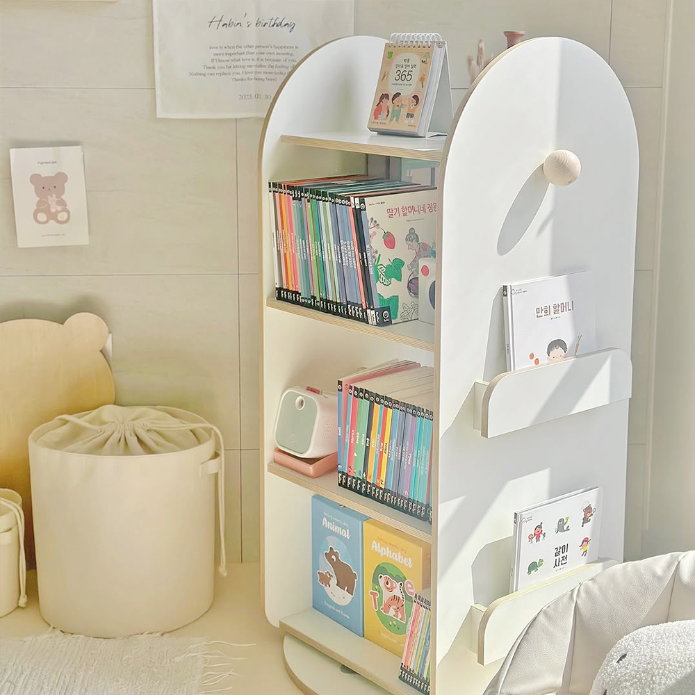 [연말결산특가] 슬로우알레 머핀 키즈 회전책장