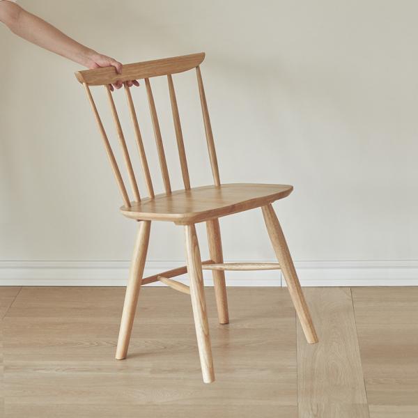 [1+1 증정] 슬로우알레 코즈 원목 의자