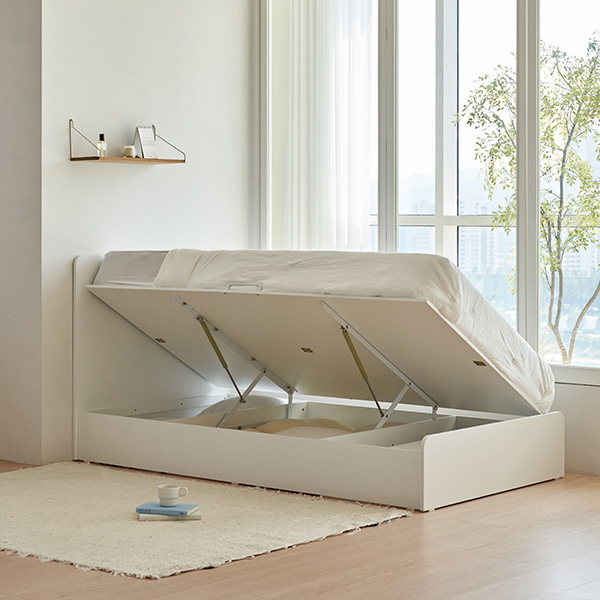 [스페셜특가] 포더홈 블랭크 E0 리프트업 수납침대 슈퍼싱글 SS