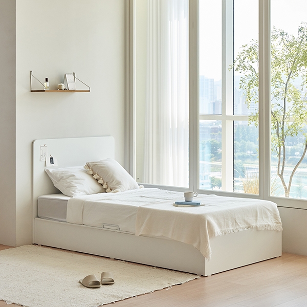 [스페셜특가] 포더홈 블랭크 E0 리프트업 수납침대 슈퍼싱글 SS