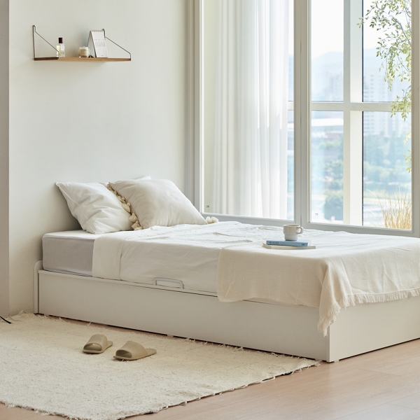 [스페셜특가] 포더홈 블랭크 E0 리프트업 수납침대 슈퍼싱글 SS