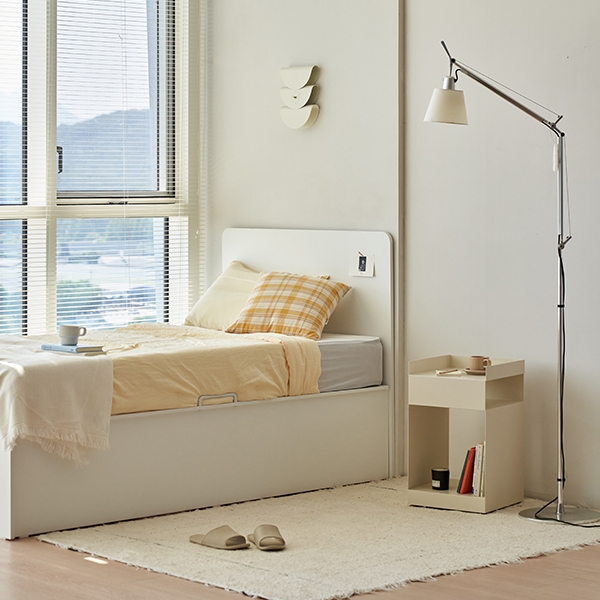 [스페셜특가] 포더홈 블랭크 E0 리프트업 수납침대 슈퍼싱글 SS