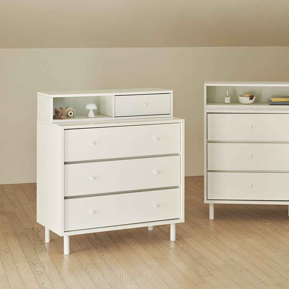 [NEW런칭] (E0,전도방지) 포더홈 타이디 서랍장 800/1200