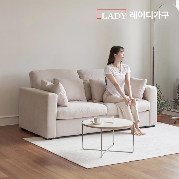 [스페셜핫딜][~5/22] 쿠션증정 소노 프리미엄 구스 패브릭 모듈 소파 3인/4인/3.5인