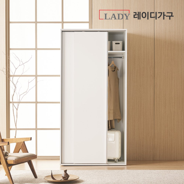 [NEW런칭] 프리핏 E0 댐핑도어 키큰 슬라이딩 옷장 1000~3300 (1도어/2도어/3도어)