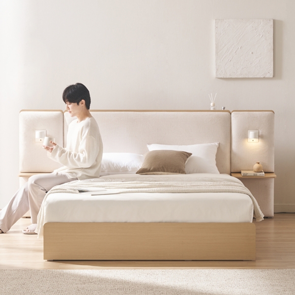 [스페셜특가] 스테이블 E0 국내생산 호텔 수납 침대 SS/Q