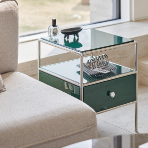 [연말결산특가] 포더홈 무디 미드센추리 모듈 선반 침대 협탁 400 600 (상부/하부)