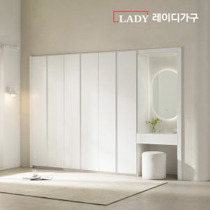 [연말결산특가] 리뉴얼 매튜 E0 무몰딩 시스템 여닫이/푸쉬도어 붙박이장