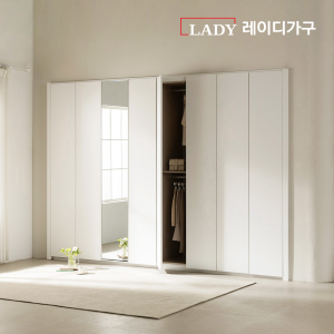 [연말결산특가] 리뉴얼 매튜 E0 무몰딩 시스템 여닫이/푸쉬도어 붙박이장