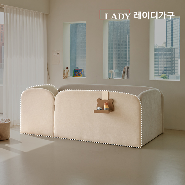 [NEW런칭] 레이디가구 푸딩 안전가드(도어형)+SS 풋보드