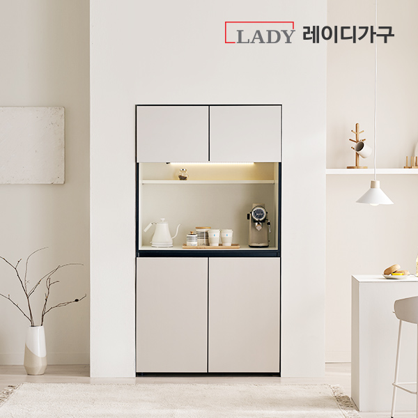 [NEW런칭] 모디핏 1200 냉장고장 맞춤 주방 홈카페 수납장 (1853/1860)