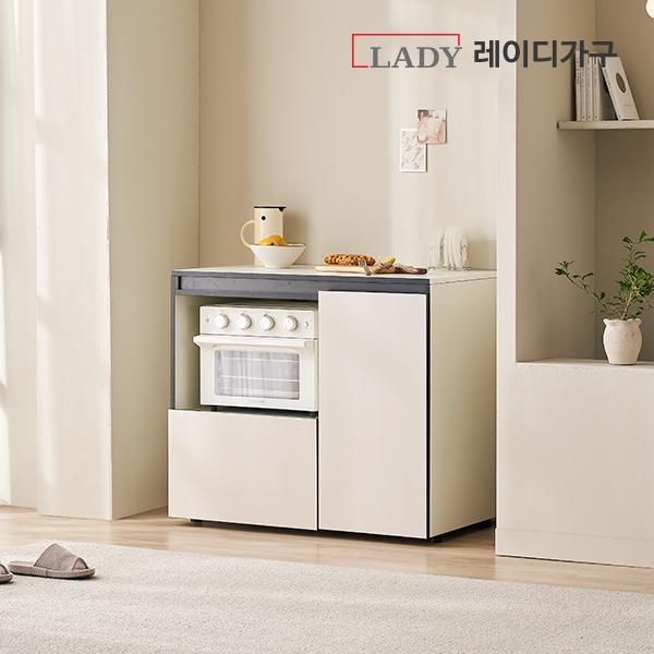 [NEW런칭] 모디핏 하프 냉장고장 맞춤 주방 홈카페 수납장 (800/1000/1200)