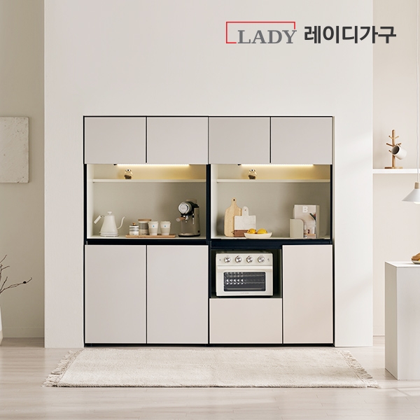 [NEW런칭] 모디핏 1000 냉장고장 맞춤 주방 홈카페 수납장 (1853/1860)