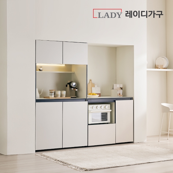 [NEW런칭] 모디핏 1000 냉장고장 맞춤 주방 홈카페 수납장 (1853/1860)