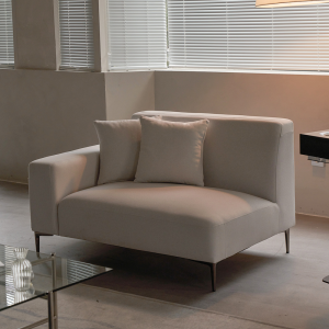 [NEW런칭] 쿠션증정 포더홈 뮤트 패브릭 소파 (2인/3인)