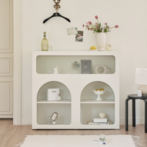 [NEW런칭] 포더홈 러비 다용도 수납 장식장 아치형/라운드형/스퀘어형 1150