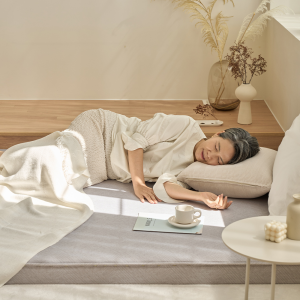 레이디가구 온담 보료 옥삼색볼 온열 흙매트 S