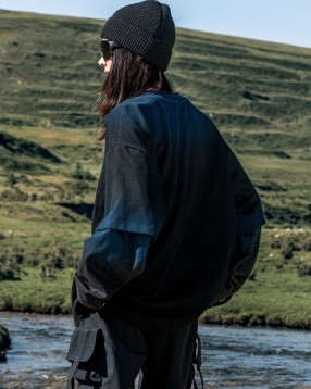 스트릿 나염 투피스 맨투맨 긴팔