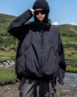 테크웨어 덕다운 오리털 방수 조끼