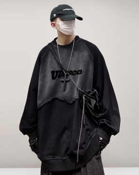 스트릿 힙합 레트로 오버핏 맨투맨