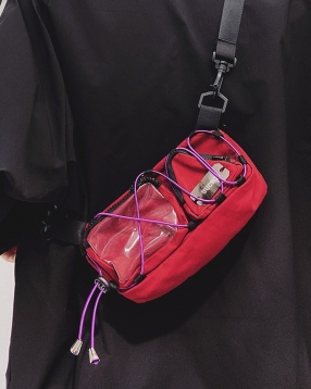 힙합 캐주얼 스트릿 미니 숄더 크로스백