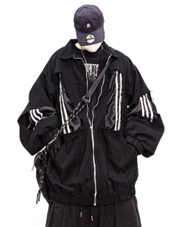 빈티지 레트로 스트릿 오버핏 자켓