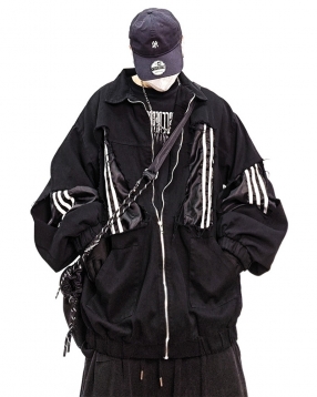 빈티지 레트로 스트릿 오버핏 자켓