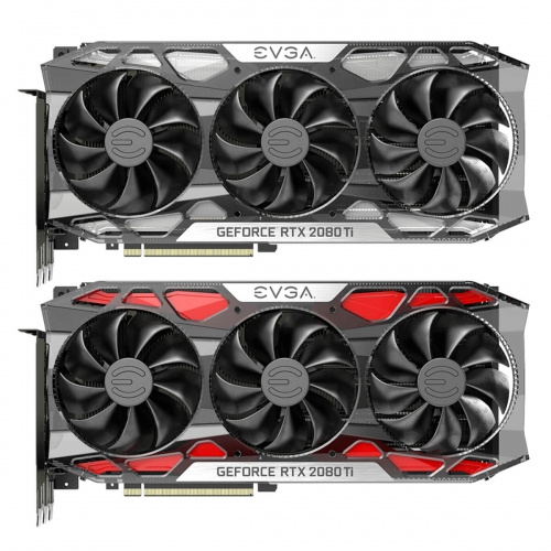 RedWhite Trim Kit for EVGA 20-Series FTW3 Cards