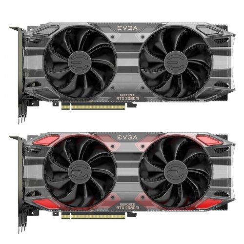 RedBlack Trim Kit for EVGA 20-Series Dual Fan Cards