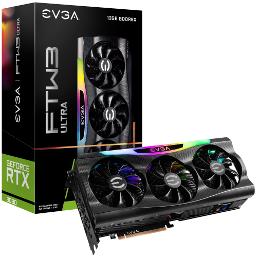 EVGA 지포스 RTX 3080 FTW3 ULTRA GAMING 12GB LHR