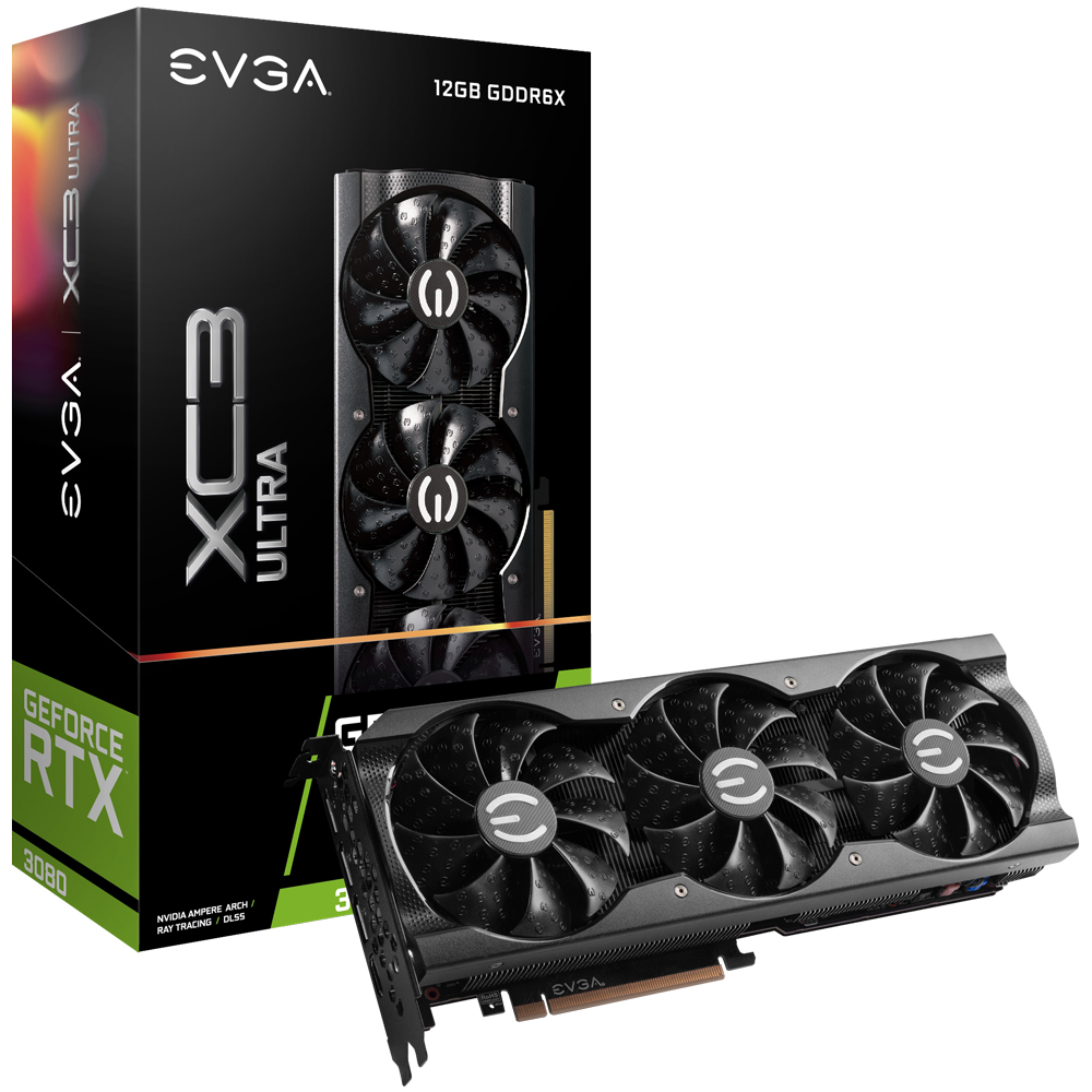 EVGA 지포스 RTX 3080 XC3 ULTRA GAMING D6X 12GB LHR