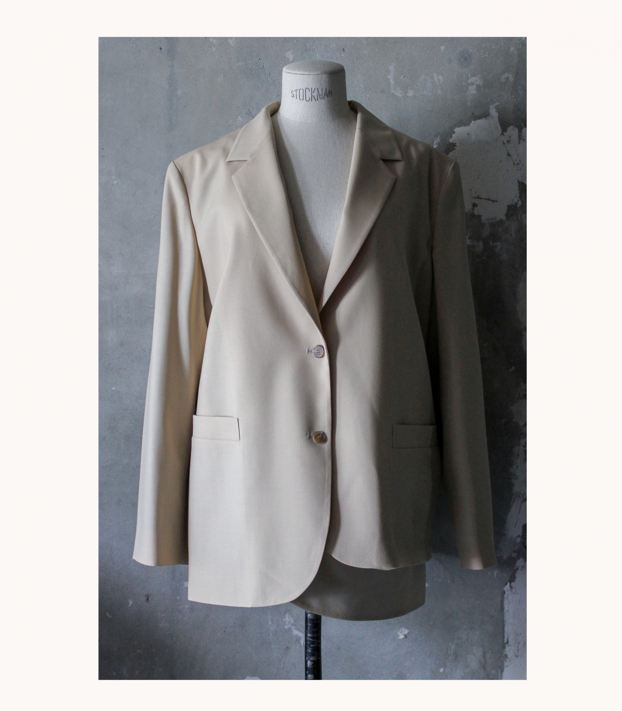 Layered classic jacket (2colors)