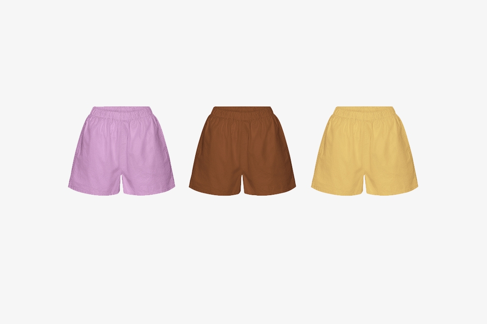 Colorful twill shorts (11colors)