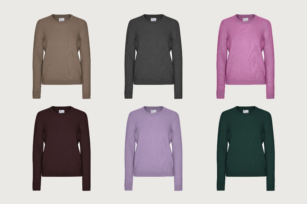 Women Classic Merino Wool Crew (6 colors)