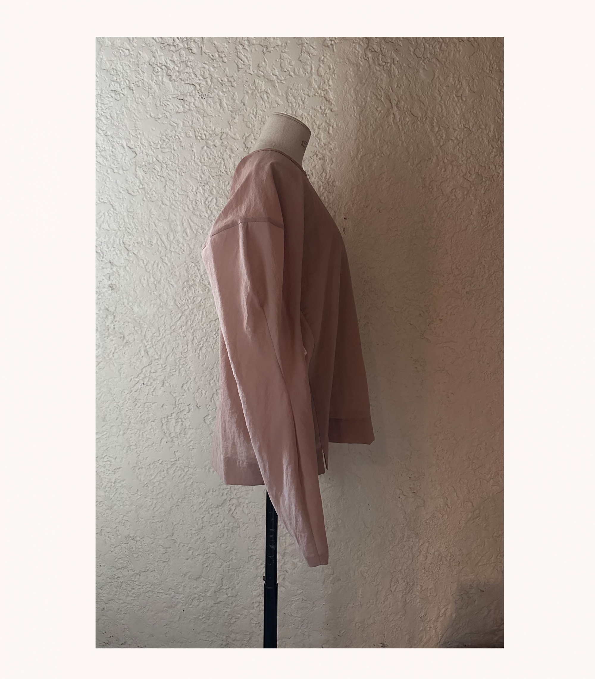 Curved Drapery Blouse