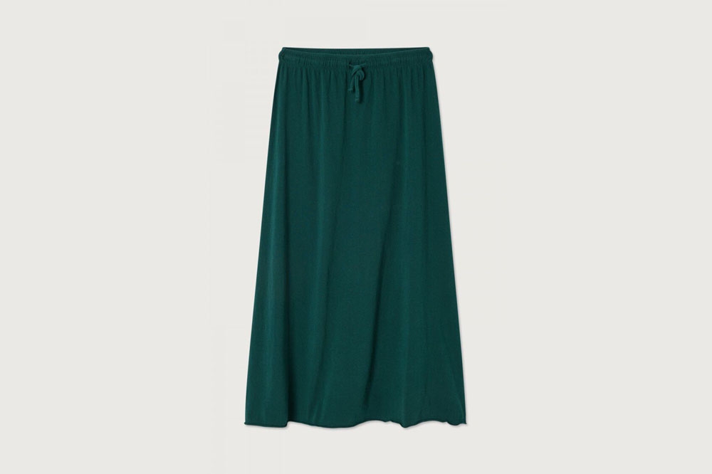 Cotton midi Skirt