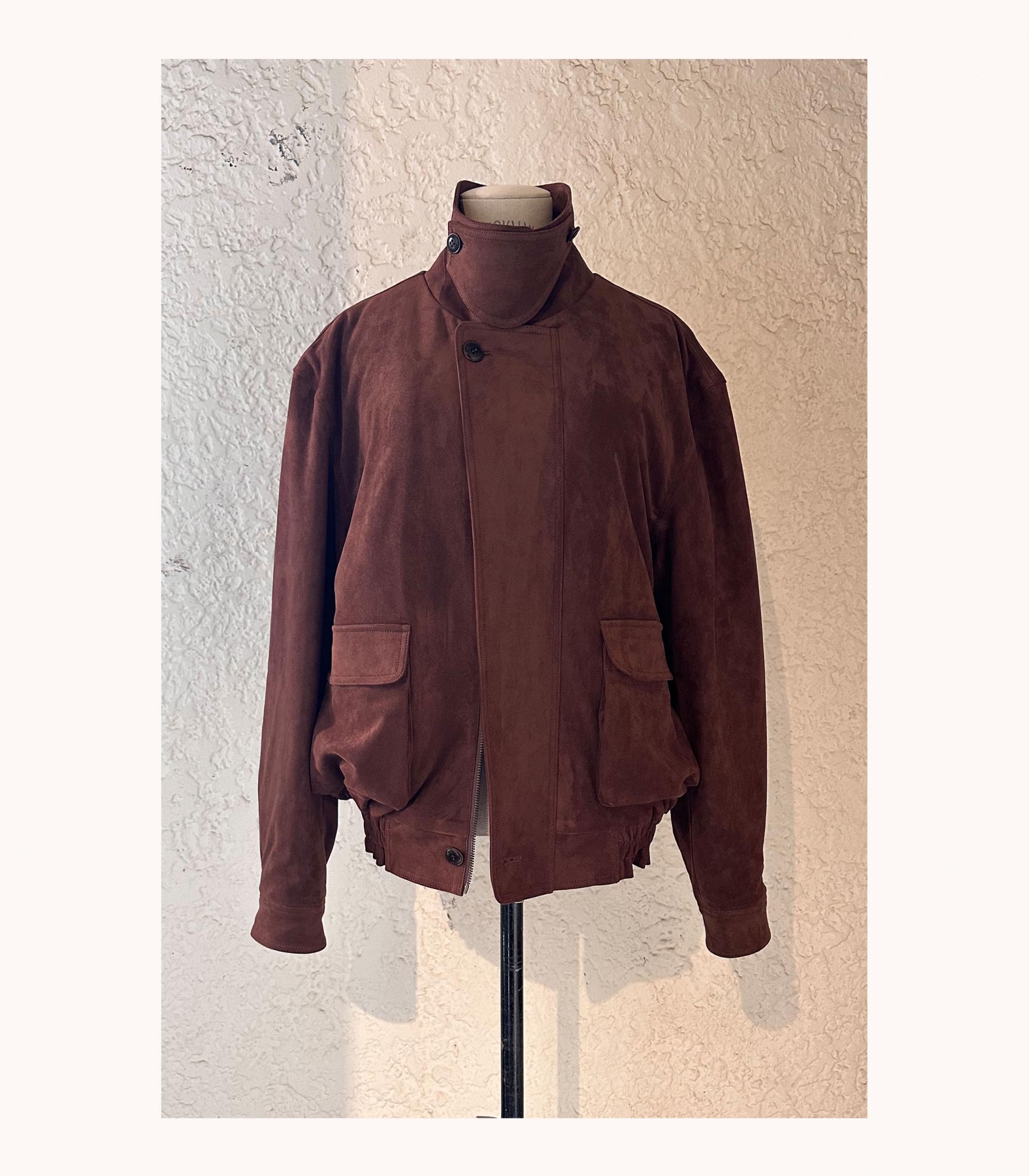 Vegan Suede Jacket