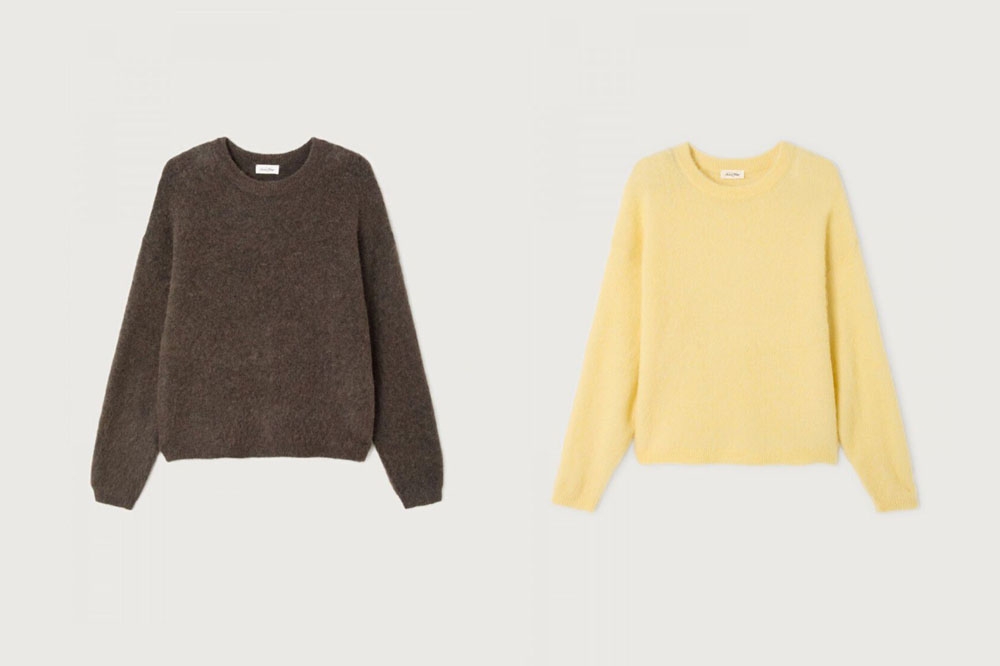 Airy Alpaca Knit Pullover