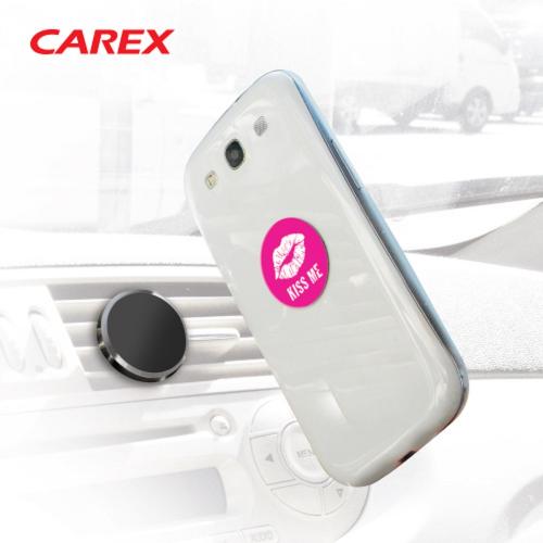 카렉스 3M 접착식 스마트폰 자석거치대 송풍구 클립형