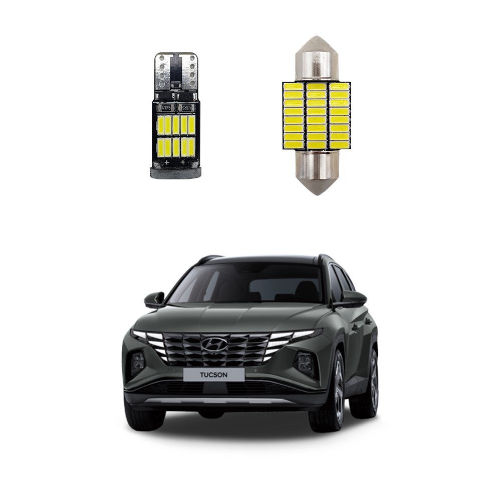 디올뉴투싼 NX4 LED실내등 번호판등 트렁크등
