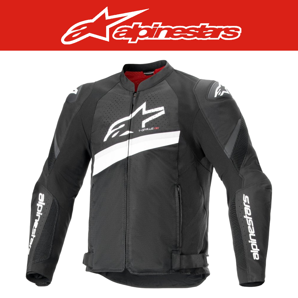 알파인스타 T-GP PLUS R V4 AIRFLOW JACKET - BLACK WHITE 여름 매쉬자켓, 바이크, 라이딩, 오토바이 자켓, 아시안핏, 모터사이클, 바이크자켓