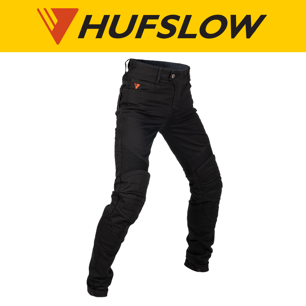 헙스 Hufs 211CK 팔코 데님팬츠 JET 블랙 (코듀라, 케블라), 바이크팬츠, 바이크패션, 라이딩팬츠, 보호대 포함