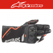 알파인스타 SP-365 DRYSTAR GLOVES - BLACK RED FLUO WHITE, 레이싱 글러브, 롱글러브, 오토바이 글러브