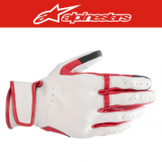 알파인스타 DYNO LEATHER GLOVES - ECRU RUBY RED, 클래식 글러브, 숏장갑, 가죽 장갑, 바이크장갑, 오토바이장갑