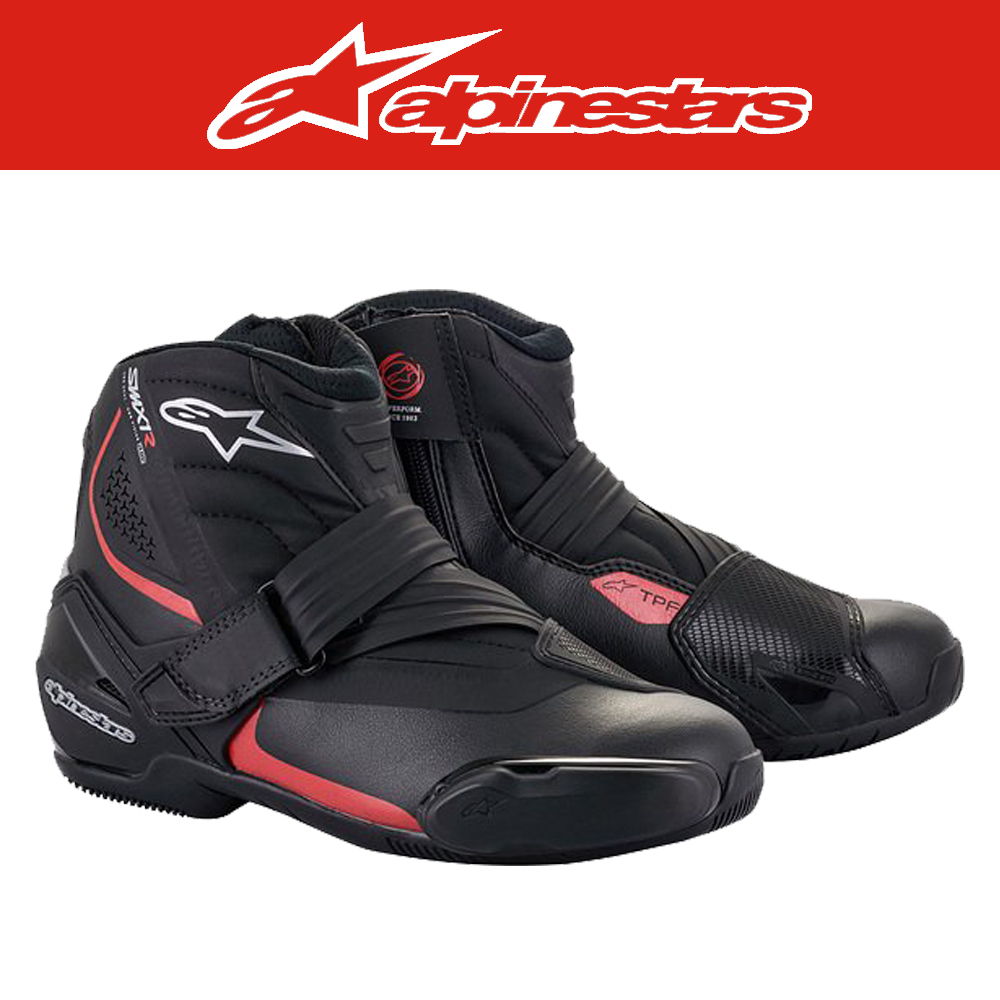 알파인스타 SMX-1 R V2 부츠 블랙 레드 ALPINESTARS BOOTS