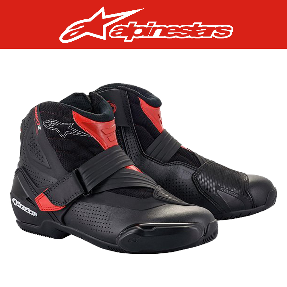 알파인스타 SMX-1 R V2 VENTED 부츠 블랙 레드 ALPINESTARS BOOTS