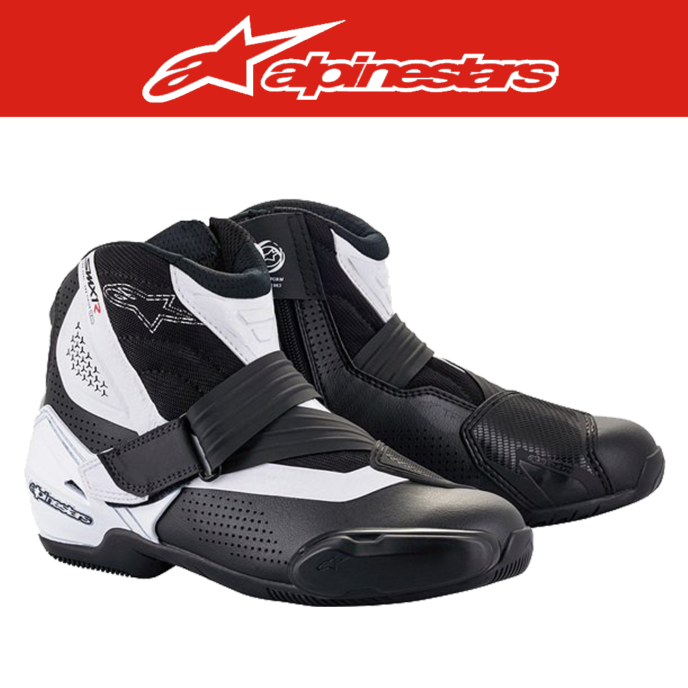 알파인스타 SMX-1 R V2 VENTED 부츠 블랙 화이트 ALPINESTARS BOOTS