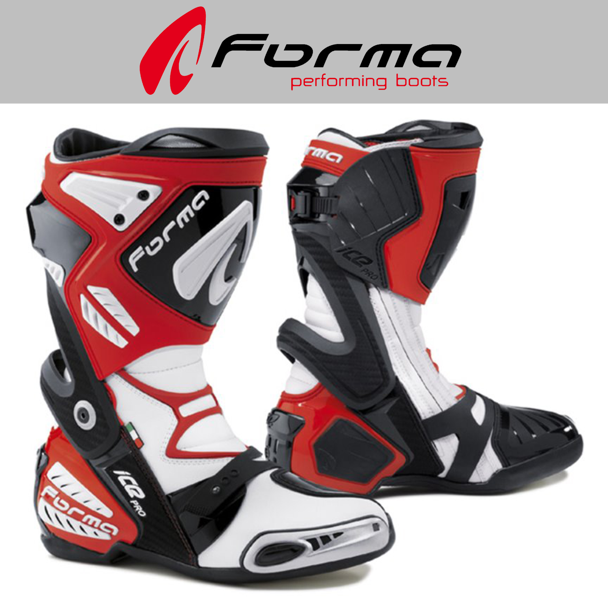 포르마 ICE PRO RACING BOOTS 레드 FORMA